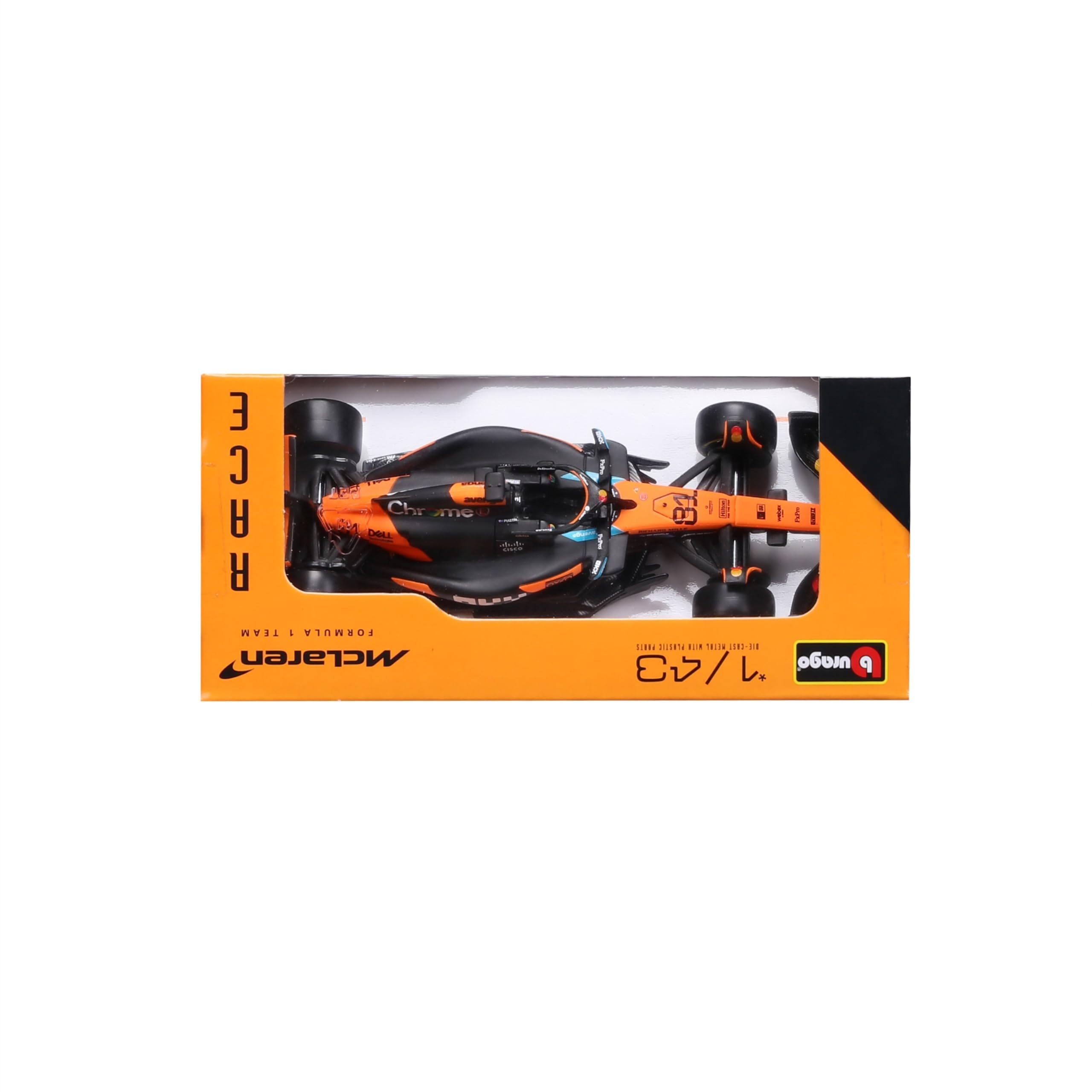 Bburago McLaren F1 MCL39 2025#81 Piastri Diecast Model Car 1:43